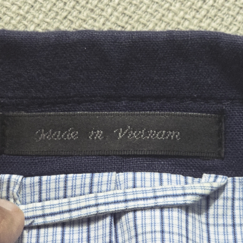 Lauren Ralph Lauren Blazer  Linen Sport Linen Suit Casual Blue Jacket Men's 52R - Picture 4 of 17